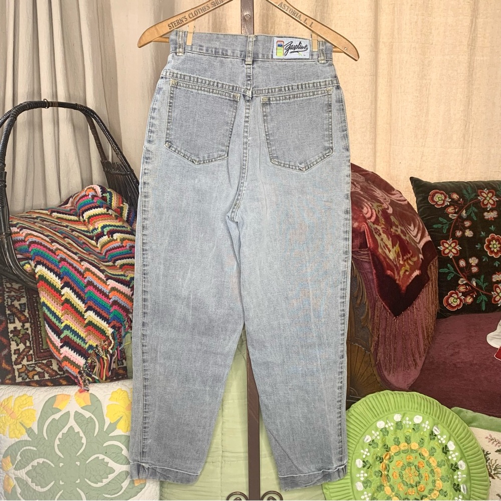 80s Gasoline Youth Jeans *Broken Zipper*